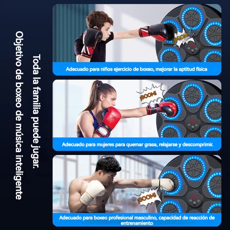 Trainer Gym™ Smart Bluetooth Music Boxing Machine With Gloves